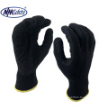 NMSAFETY PPE custom red nylon sandy nitrile mechanic gloves CE EN388 4121X